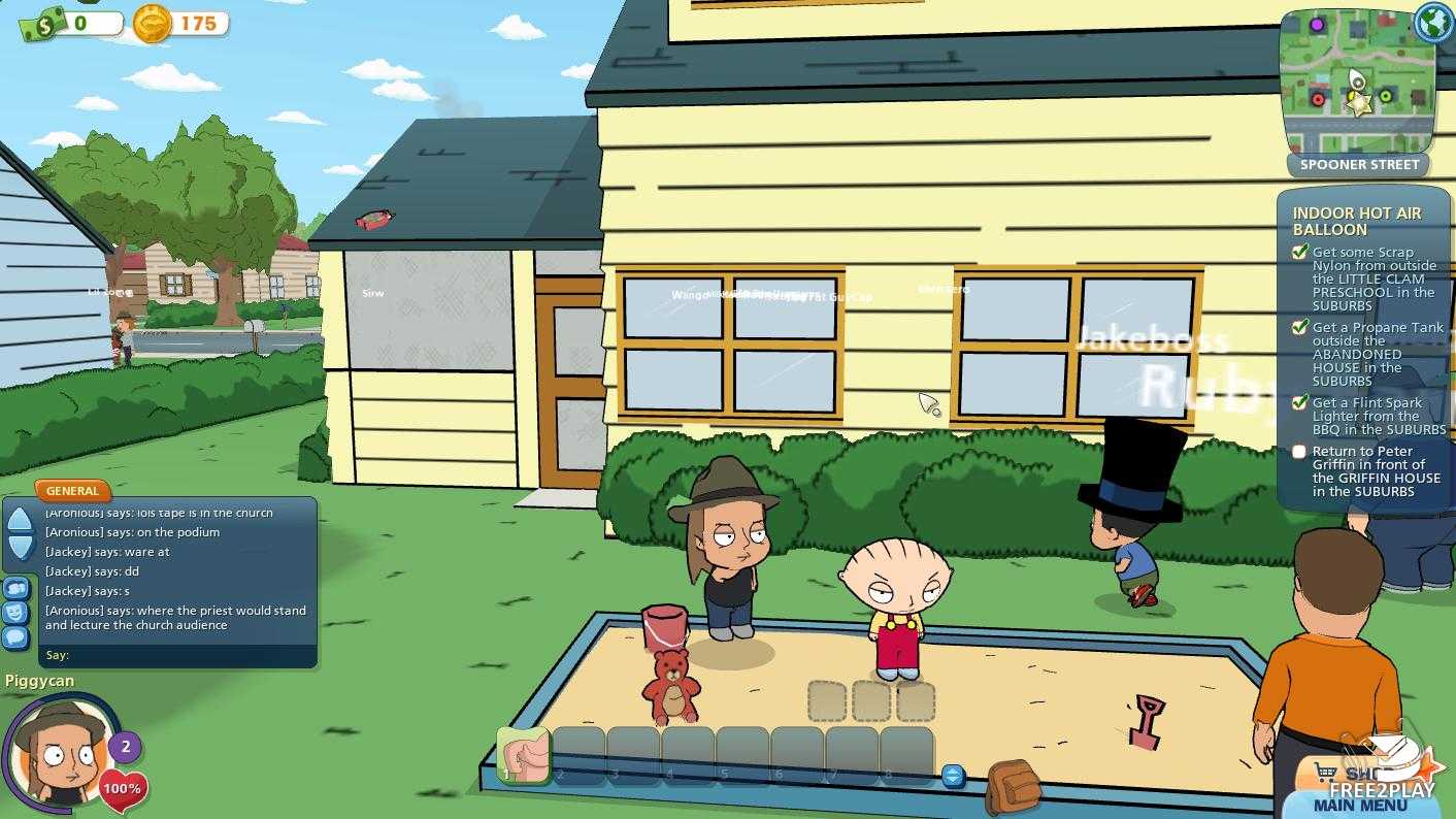 Free 'Family Guy' MMO in Open Beta