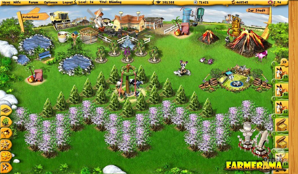 Farmerama  Play the free farm game online