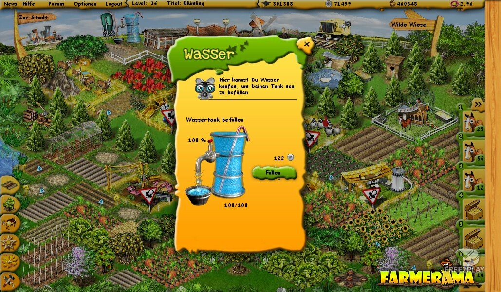 Farmerama  Play the free farm game online