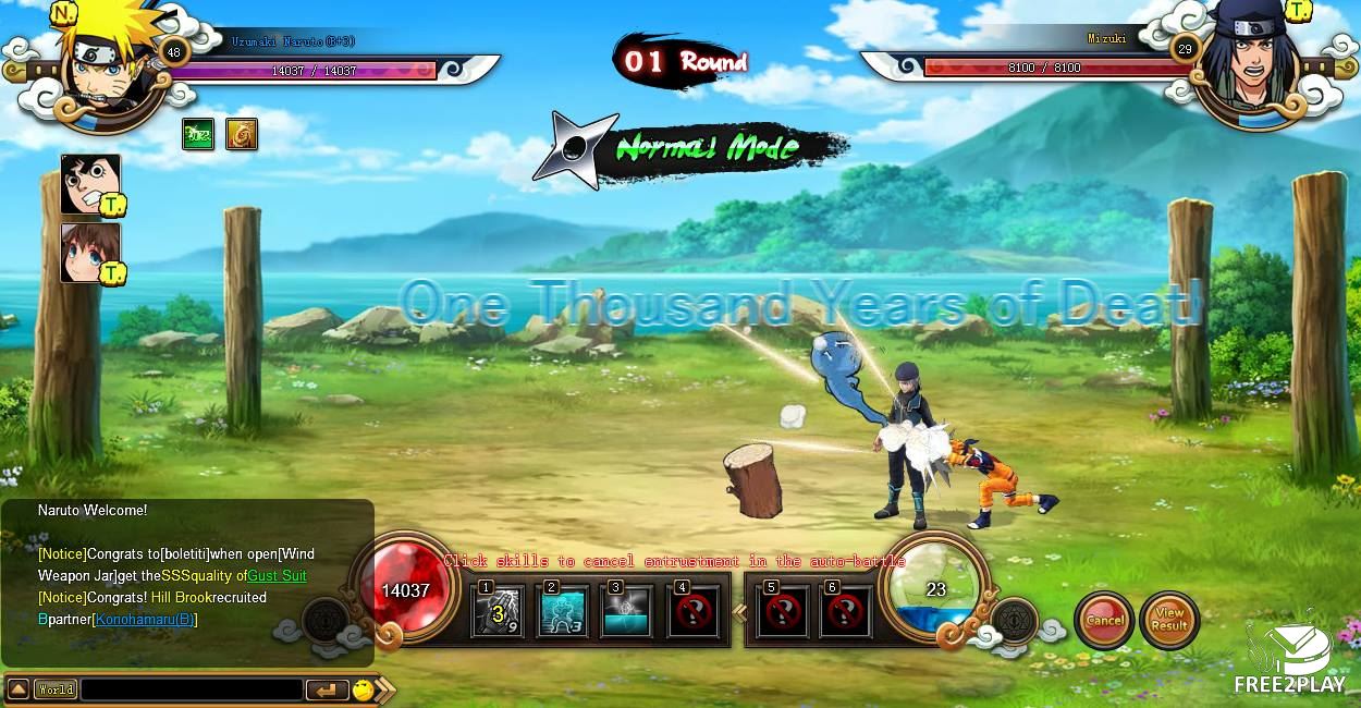 Naruto saga Free2Play - Naruto saga F2P Game, Naruto saga ...