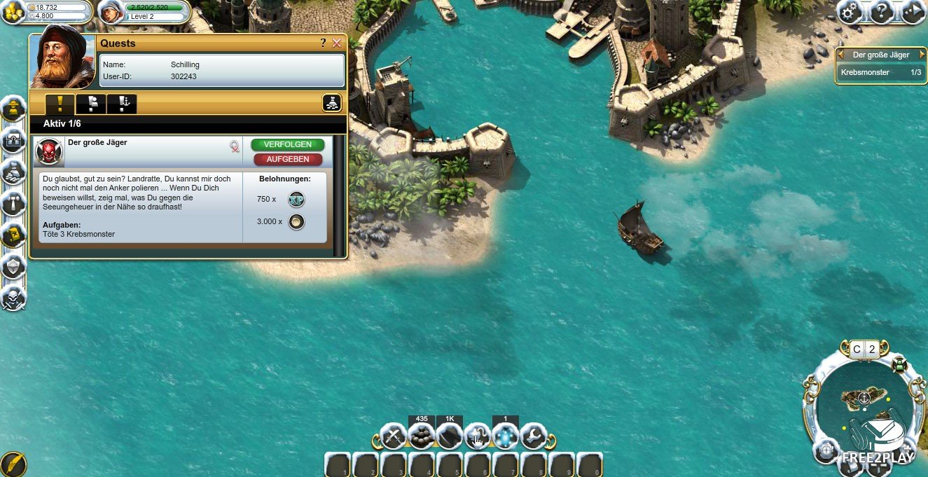 Pirate Storm  Free Online Pirate Game