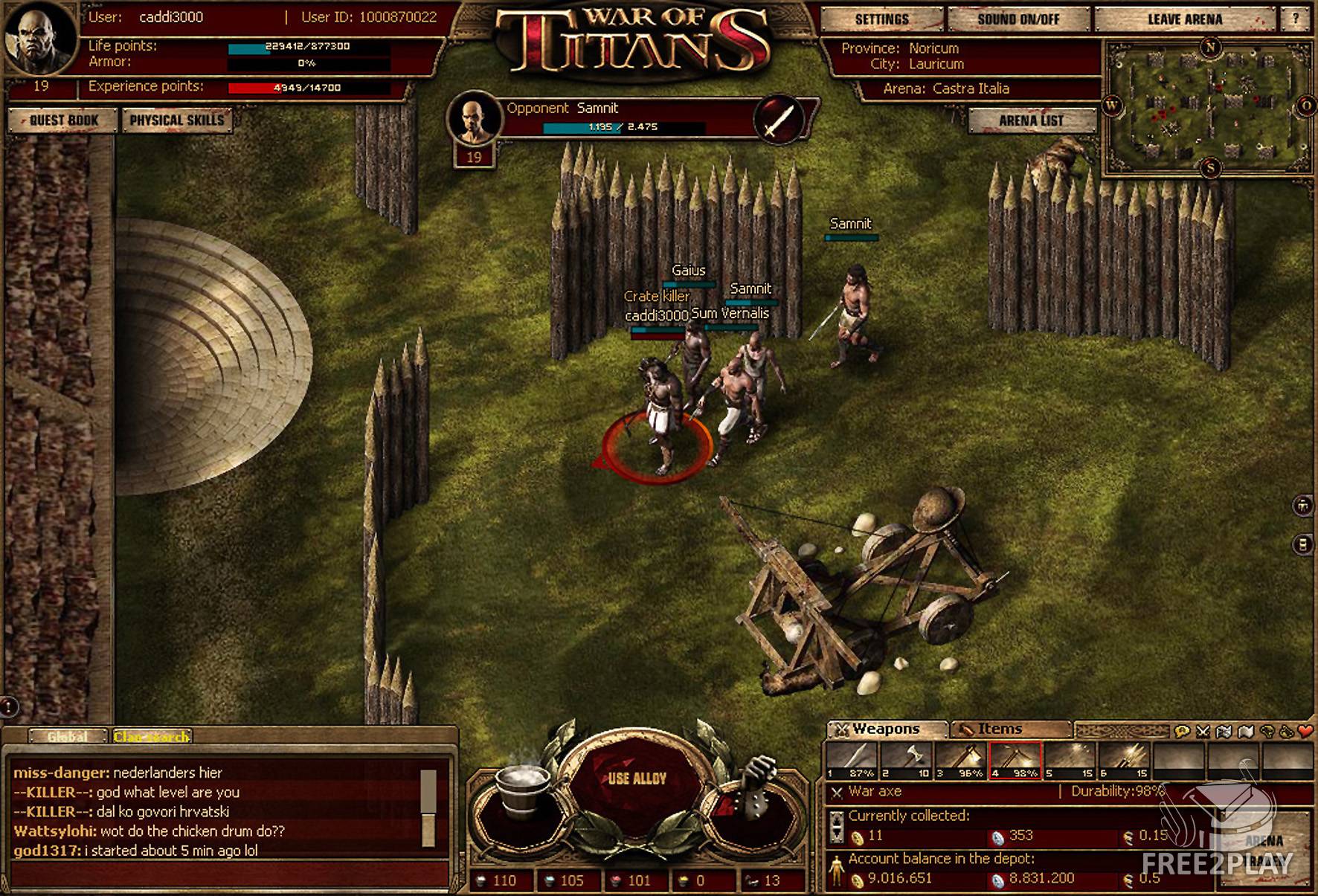 Play Titan War Online for Free on PC & Mobile