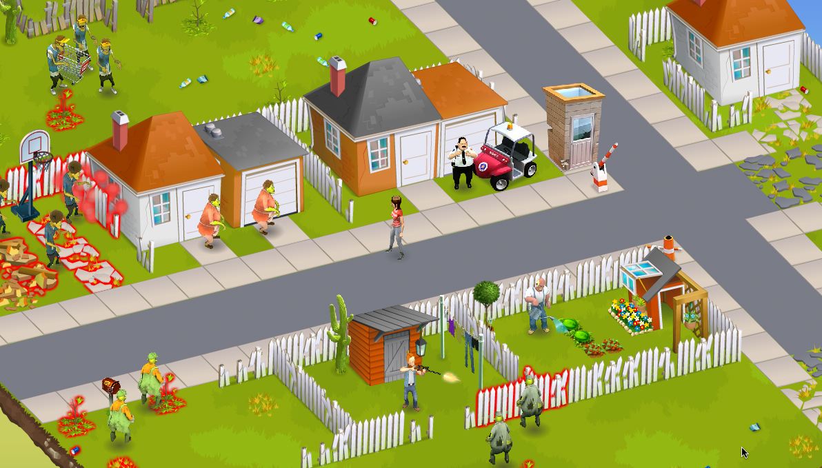 zombie lane game